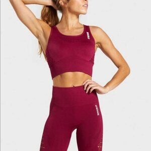 Gymshark Energy Seamless Crop Top Bra Small